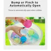 Yeniden kullanılabilir su balonları manyetik hızlı dolgu su balonu doldurulabilir kendini sızdırmaz su bombası sıçrama topları çocuklar için yüzme havuzu 240329