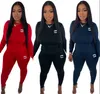 NIEUWE DRAMMEN Tracksuit Lange mouwen broek 2 -delige set luxe merk Suit ontwerper CC Casual Sports Suit Q6055