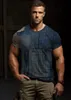 2024 Men's Short sleeved Summer Fitness T-shirt Contrast Color T-shirt Designer T-shirt Men's Luxury Brand Short sleeved Street Dance Top Shorts Casual Wear DDTX190