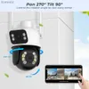 PTZ Cameras 8MP PTZ WiFi Camera Vision nocturne Vision Night Dual Screen Detection Human 4MP Protection Sécurité CCTV Surveillance CAME IP CAME C240412