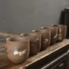 Cups Saucers China Ceramic Tea Cup White Porcelain Pottery Personal Single Drinkware Wholesale Wine Mug Teacup