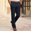 Pantaloni maschili di colore solido semplice uomo business formale uomo dritto pantaloni casual y2k abbigliamento pantalones lavoro da lavoro da lavoro streetwear