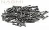 NAOMI 100PCS Acoustic Guitar Pins Accessories Acoustic Guitar Bridge Pins Black Guitar Parts Accessories New2041222