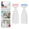 Dispensateur de savon liquide 2 pcs fleur bouteille en mousse vide cosmétique enfants bulles fabriquant un fabricant moussant de voyage