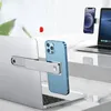 1pc 2 in 1 الكمبيوتر المحمول توسيع دفتر حامل لدعم iPhone Xiaomi لـ MacBook Air Desktop Holder Computer Computer Accessorie