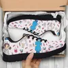 Casual Shoes INSTANTARTS Female Cute Nursing Cartoon Pattern Mesh Sports Breathable Comfortable Walk Footwear Null