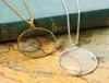 5x förstoringsglashalsband dekorativ förstoringsglaslinslinslins Läsförstorare Monocle Pendant Smycken Loupe 202011301116