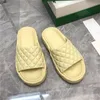 Slippers Summer Round Runway Open Thick Sole Comfor Leather Women Causal