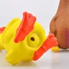 2021 Hot Sell Newest Screaming Chicken Pets Dog Cats Toys Squeeze Squeaky Sound Funny Safety Rubber For Dogs Molar Chew Toys