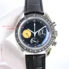 Superclone 310.63.42.50.02. Watchesmen's 42mm Business Chronograph Men's Designers Watches Saturn Moon Business Pluto 3861 316L Watch 369