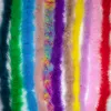 Colorful Marabou Turkey Feathers Boa Shawl 13G for Party Wedding Clothes Sewing Christmas Tree Crafts Plume 2 Yard/Pcs Wholesale