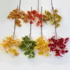Fiori decorativi artificiali in lana autunno in lana di lana di halloween composizione imitazione piante finte