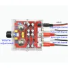 Amplificateur Sotamia 6J1 Préamper de tube Amplificateur Board audio HIFI Stéréo Dual Channel Class A Ton Control Préamplificateur avec boîtier en cristal