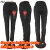 Damesbroek capris hlj herfstpatroon afdrukken joggingbroek vrouwen mode hoge taille trekkoord jogger broek casual vrouwelijke sportieve broek strtwear t240412