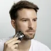 Shavers Original Enchen BlackStone 3D Electric Shaver 3 Floating Blocking Rechargeable Beard Razor Trimmer TypeC USB for Men