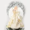 16 "Angel Christmas Angel Doll Toy Figurine Christmas Ornements Artisanat avec Wing Home Natal Decorations Festive Gift