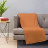 Couvertures Amberglow Orange Boho Custom Pom Throw Bounget