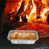 Sortez des conteneurs 30 PCS Boîte en étain Foil Pane Gâteau de gâteau Conteneur en aluminium BBQ fournit des accessoires pratiques Pizza jetable