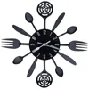 Wall Clocks Kitchen Clock Exquisite Appearance Black Multi Purpose Home Decoration For Living Room Bedroom