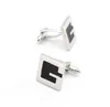 Classic Cuff Links For Men Designer G Design Quality Brass Material Black Color Cufflinks Wholeretail G1126238S9146409