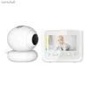 Babyfoons Baby Monitor 4,3-inch LCD Digitale kleurenvideo Twee-weg gesprek Kleur Night Light 5 Lullaby 4x Zoom VOX-modus Temperatuur MonitoringC240412