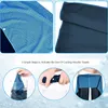 5/10 pcs Cooling Hoodie Towels U-shaped Sport Hood Towel Breathable Sweat Quick Drying Chilly Towel for Men Women Sports