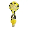 Hot Selling Honeybee Night Glow Painted Glass Pipe and Smoking Set i Europa och Amerika, 3,9 tum