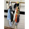 Silk Scarf Cotton Blend Women Fashion Silken Scarf Designers Scarves Top quality Silk Color-Blocking Fringed Rdges 100% premium twill silk 2 colors all seasons scarf