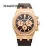 Men Top App Factory AP Automatic Watch AudemPigues Royal Oak Offshore Epic Time Code Watch Gold Inscription Mens Watch Watch 26331OR.OO.D821CR.01