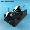 Decompression Toy Magnetic Levitation Device Floating Rotating Gyro Anti-Gravity Spinning Toy Craft Model Home Office Desktop Decoration Ornam 240413