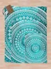 Couvertures Mandala Turquoise Throwet Couverture Sofa de lit souple