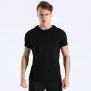 T-Shirts Running T Shirt for Men Quick Drying Breathable Sports Walking Fitness CrossFit Gym Exercise Fishing Short Sleeve Loose