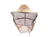 Bienenive Bienenzucht Cowboyhut Mosquito Bee Insektennetz -Schleier -Kopf -Beschützer Imker Ausrüstung1009018