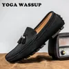 Freizeitschuhe Yoga Wassup-Men's Leder Luxus-Laobers Stil modisch gut, um komfortable faule Marke zu fahren