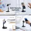 Support de téléphone magnétique BaseUS RÉGLABLE Télescopique pour l'iPhone 14 15 Pro Max Xiaomi Samsung Magnetic Desktop Stand