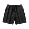 Benutzerdefinierte geprägte gewaschene Anzug Sommer Männer Outfit zweiteilige Shorts Tshirt Street Casual 2 Hosen T -Shirt Herren Sets