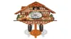 Antique Wood Cuckoo Wall Clock Bird Time Bell Swing Alarm Watch Home Decoration H09223072663