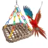 Birds Cage Accessories for Parakeets Bite resistant Rope Parrot Swing Toys Parrot Hammock Bird Hanging Bed Bird Perch