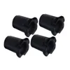 4pcs Casque de chaise de chaise de jambe Capes de la jambe diamètre intérieur 13 mm empêcher les rayures couvre les coussinets de protection des jambes de chaise pour le patio de jardin extérieur