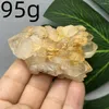 Decorative Figurines Natural Crystal Cluster Flower Quartz Pineapple Mineral Specimen Original Gem Collection Stone Healing