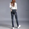 Jeans coréen mode Baggy jeans femme streetwear pantalon denim pour femmes y2k haut taille harem pantalon petit ami jeans pantalon 2022