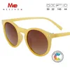 Meeshow Design Sunglasses Men Women Retro Fashion Oversize Summer Round big Frame 100% UV400 Polarized Sun glasses 240407