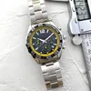 Herren Watch Designer Uhr Automatische Quarzbewegung Watch 43mm Uhren Sapphire Kristall Edelstahl und Kalbslederstreifen Super Luminous Montre de Luxe