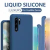 Custodia in silicone liquido di lusso per Huawei P40 P30 Lite P20 P50 Pro -Shock -Affrotta per Huawei P30 P20 PRO Casi di telefono Accessori