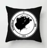 High-end Modern Simple Black and White Pillowcase Home Sofa Pillow Cushion Cover Top Quality