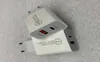 18W snabb USB -laddare Snabbladdningstyp C PD Snabbladdning för iPhone EU US Plug USB -laddare med QC 40 30 Telefonladdare med Box5740065