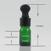 Bottiglie di stoccaggio fornitori di porcellane piccoli 5 ml da viaggio in vetro dropper olio essenziale contenitore estetico portatile ricaricabile