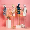Женский манекен цветной бархатный крышка с полной крытой манекны мастерской одежды магазин одежды женские витрины.