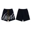 23ss Designer RHUDE brand Mens Shorts Fashion Sports Shorts Luxury High Street Women Mens Shorts Summer Jacquard Knitted Wool Casual Shorts Size S-XL