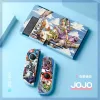 Casas Carcasa de interruptor de repuesto para JoJo Bizarre Adventure Carcasa Switch TPU Housse Switch OLED Case Alegría Continteros Accesorios de interruptor